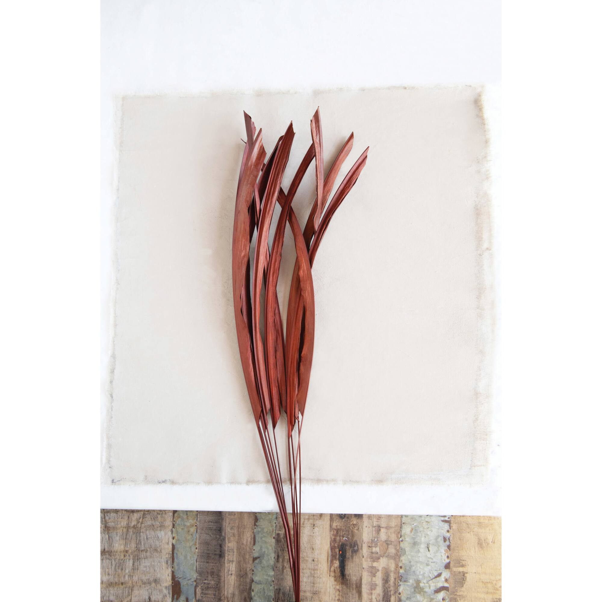 Hello Honey® 36" Brown Buri Palm Leaf Pick